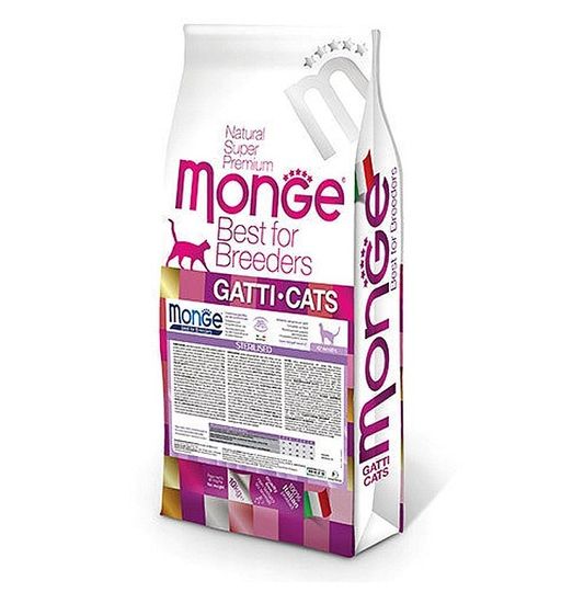 מזון לחתולים מונג עוף סטרלייז 10 ק”ג