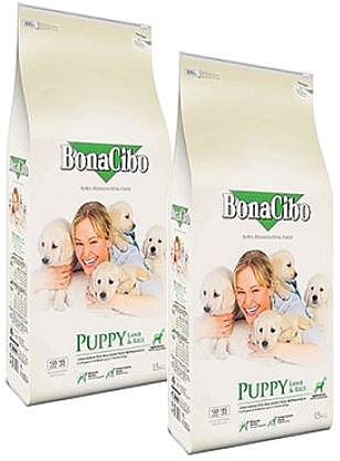 דיל 2 יח’ בונאסיבו לגורי כלבים כבש 15 ק”ג (לשק) רק ב₪519