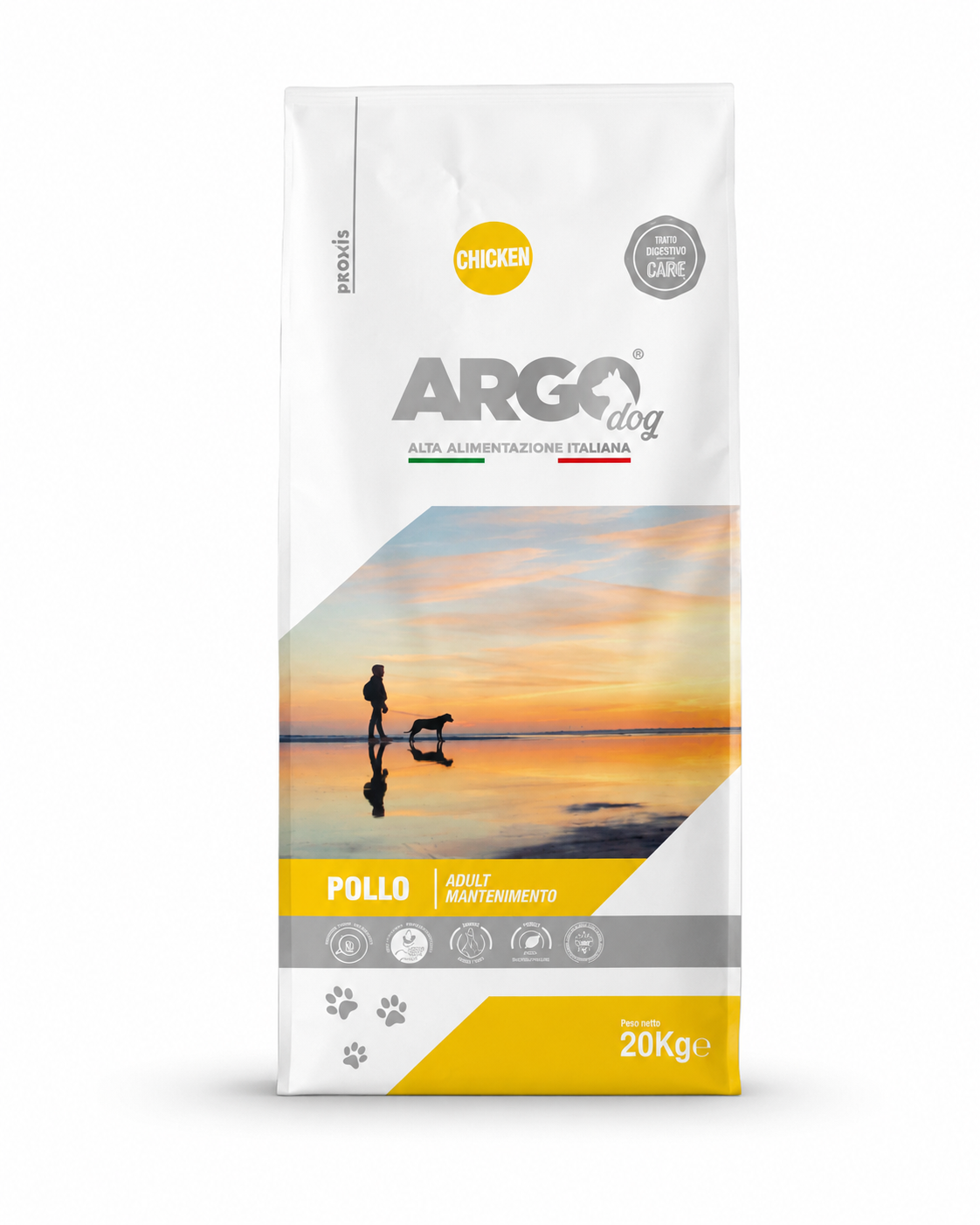 ARGO Chicken – ארגו מזון יבש לכלב בוגר בטעם עוף, 20 ק״ג