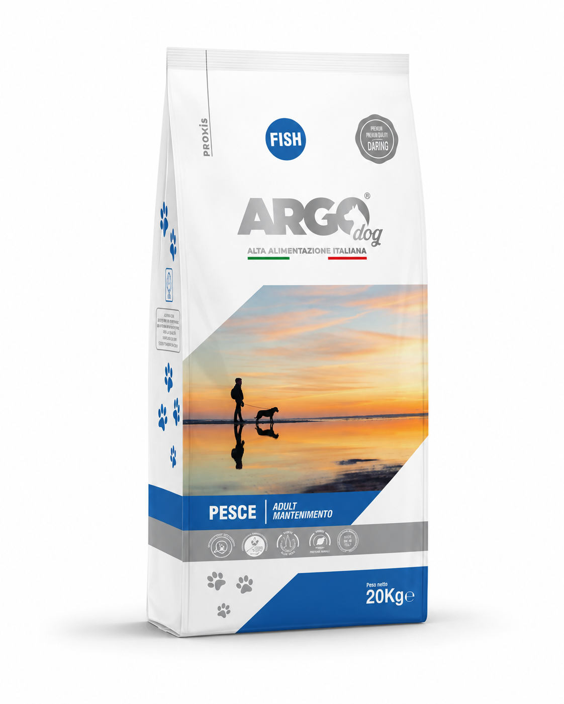 ARGO Fish – ארגו מזון יבש לכלב בוגר בטעם דגים, 20 ק״ג