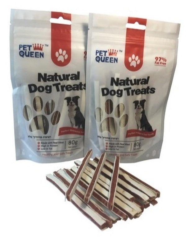 Pet Queen חטיף פט קווין רצועות סנדוויץ’ טלה רק ב₪17🐏