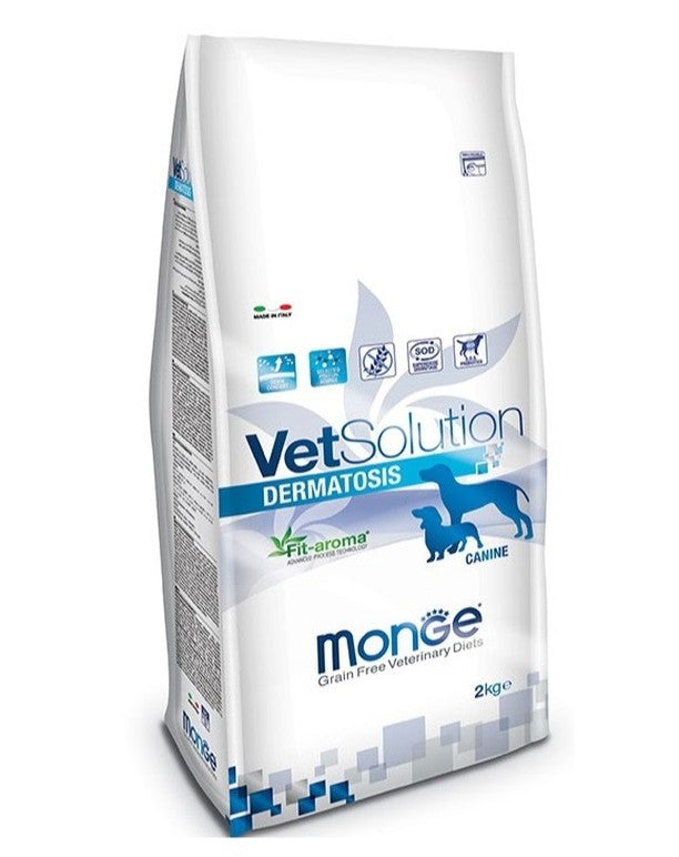 מבצע מונג’ מזון לכלבים רפואי מונג’ דרמטוזיס 2 קילו