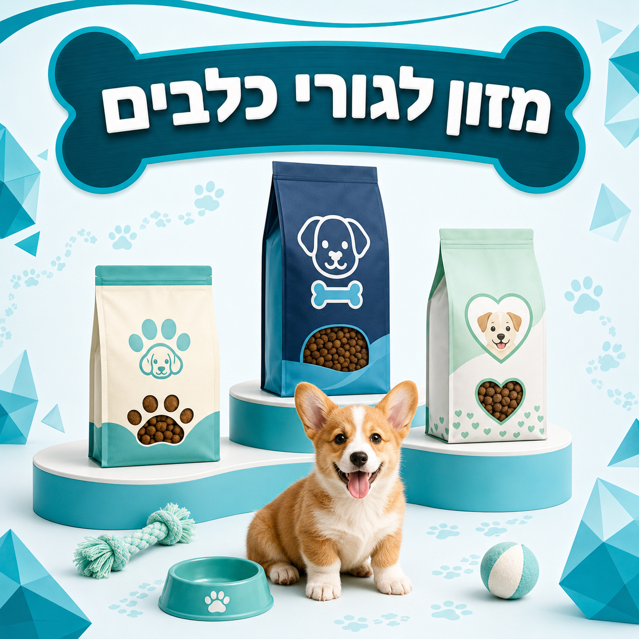 מזון לגורי כלבים