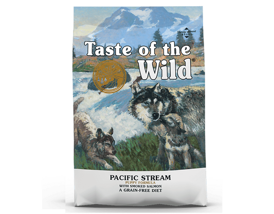 Taste of the Wild Pacific Stream Puppy – טייסט אוף דה ווילד סלמון לגורי כלבים | 12.2 ק"ג
