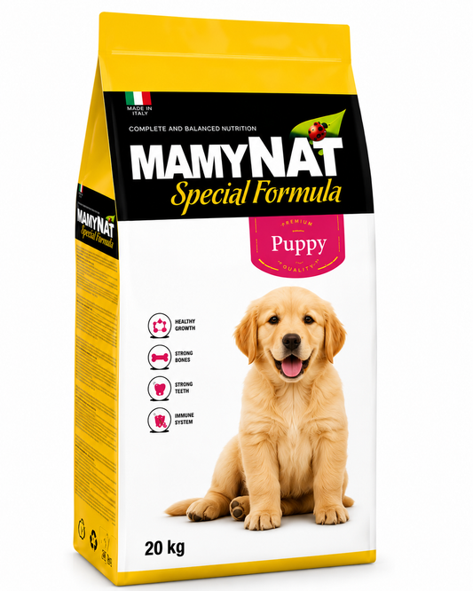 מאמינט פאפי לגורי כלבים 20 ק״ג – MAMYNAT Special Formula Puppy