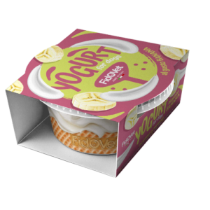 FidoVet יוגורט לכלבים בטעם בננה – 25 גרם