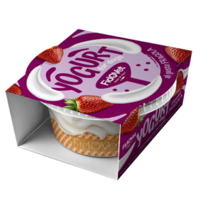 FidoVet יוגורט לכלבים בטעם תות – 25 גרם