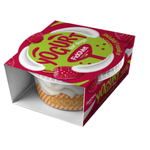FidoVet יוגורט לכלבים בטעם פטל – 25 גרם