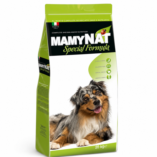 מאמינט דגים ואורז לכלבים בוגרים 20 ק״ג – MAMYNAT Fish & Rice